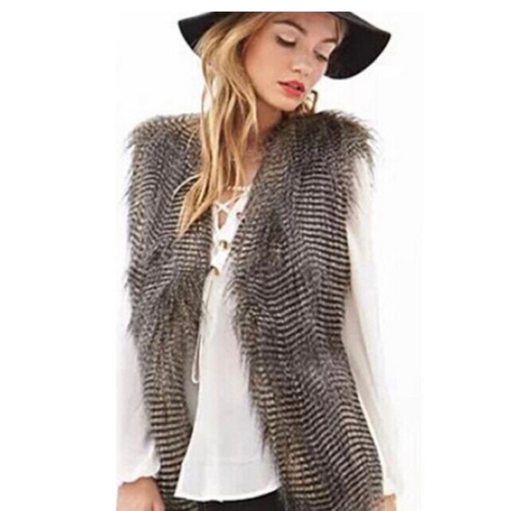 Stylish Faux Fur Vest for Women